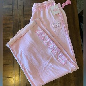 Loveshack Fancy Pink Sweatpants